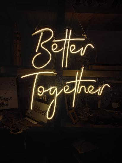 Better Together Led (Neon) Işıklı İsimlik